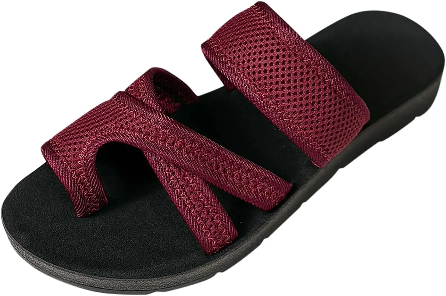 2024 Women's Hollow Mesh Slide Sandals - Comfortable Orthopedic Arch Support Mesh Sandals Slipper Flip Flop Sandals