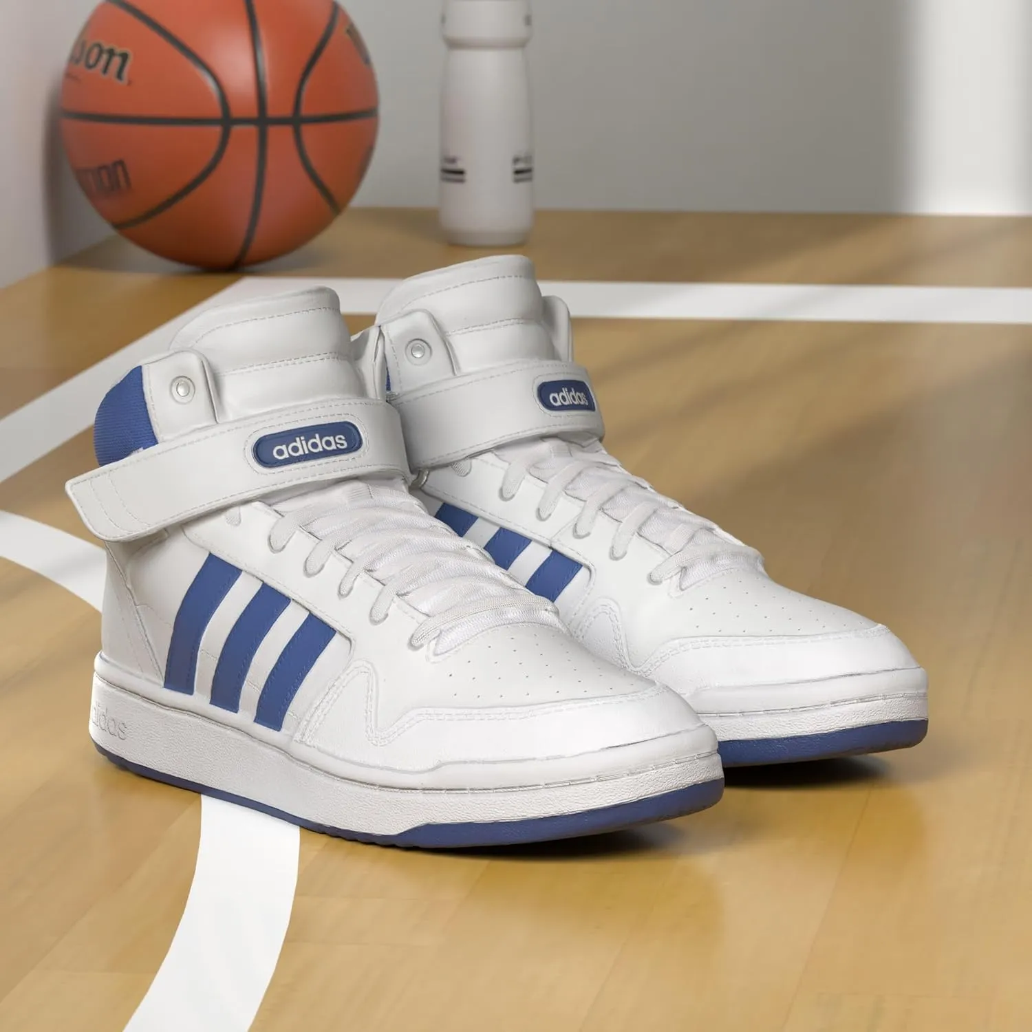 adidas Men's Postmove Mid Basketball Shoes