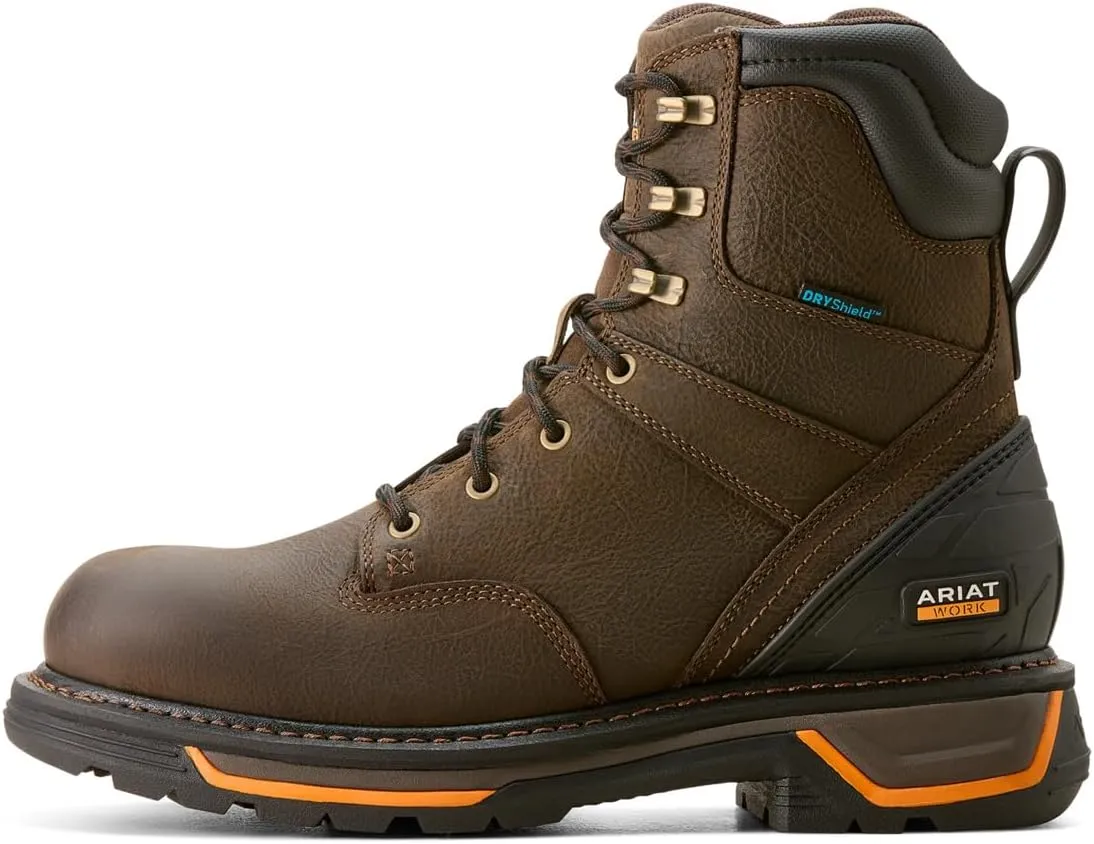 ARIAT Men's Big Rig 8" Waterproof Work Boot Industrial