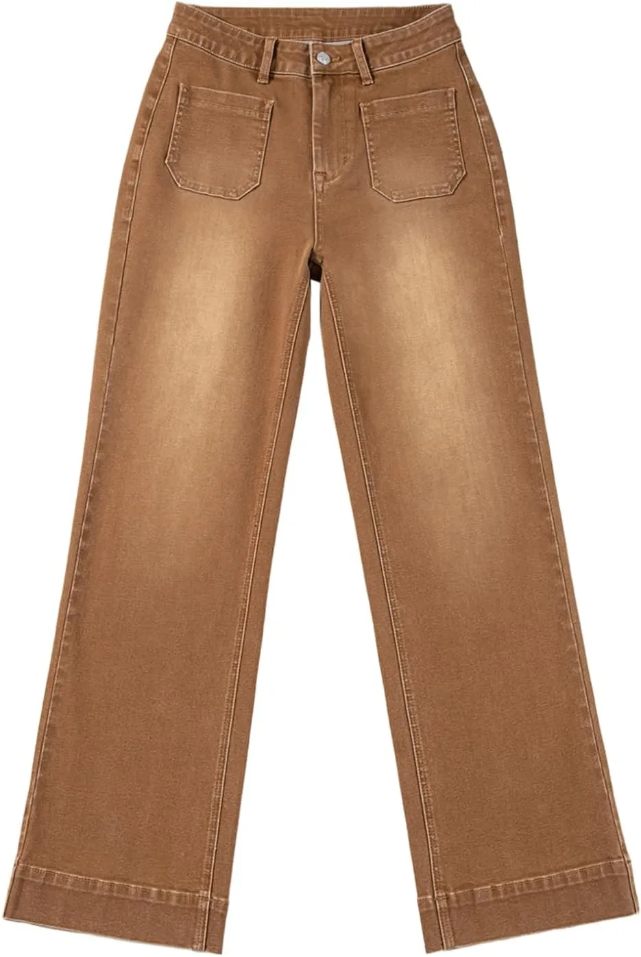 Astylish Women's Wide Leg Jeans High Waisted Stretchy Straight Leg Jeans Loose Trendy Denim Pants with Pocket