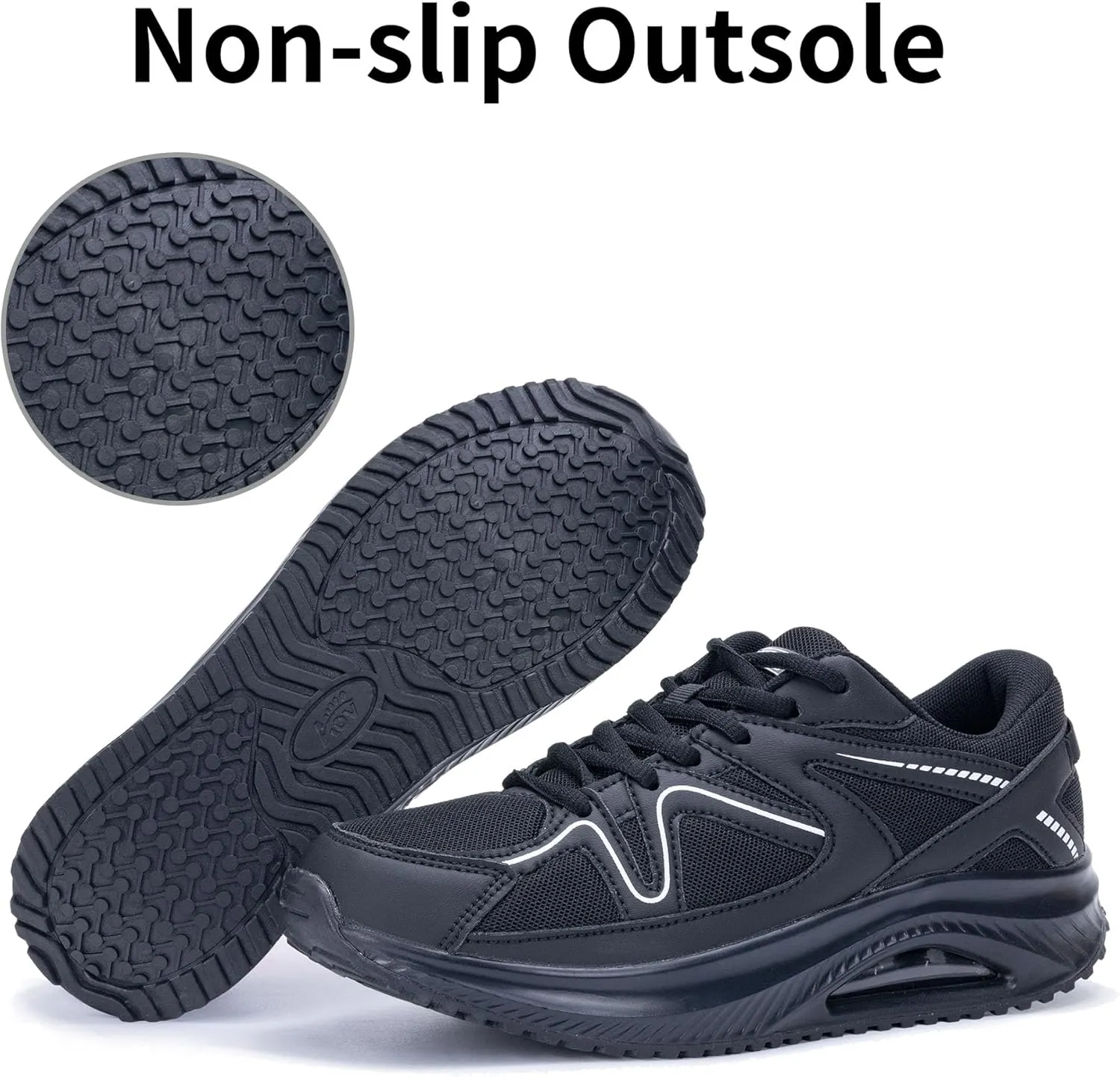 Autper Womens Walking Shoes Arch Support Orthotic Fashion Sneakers Air Tennis Shoes for Plantar Fasciitis Pain Relief US 6-11