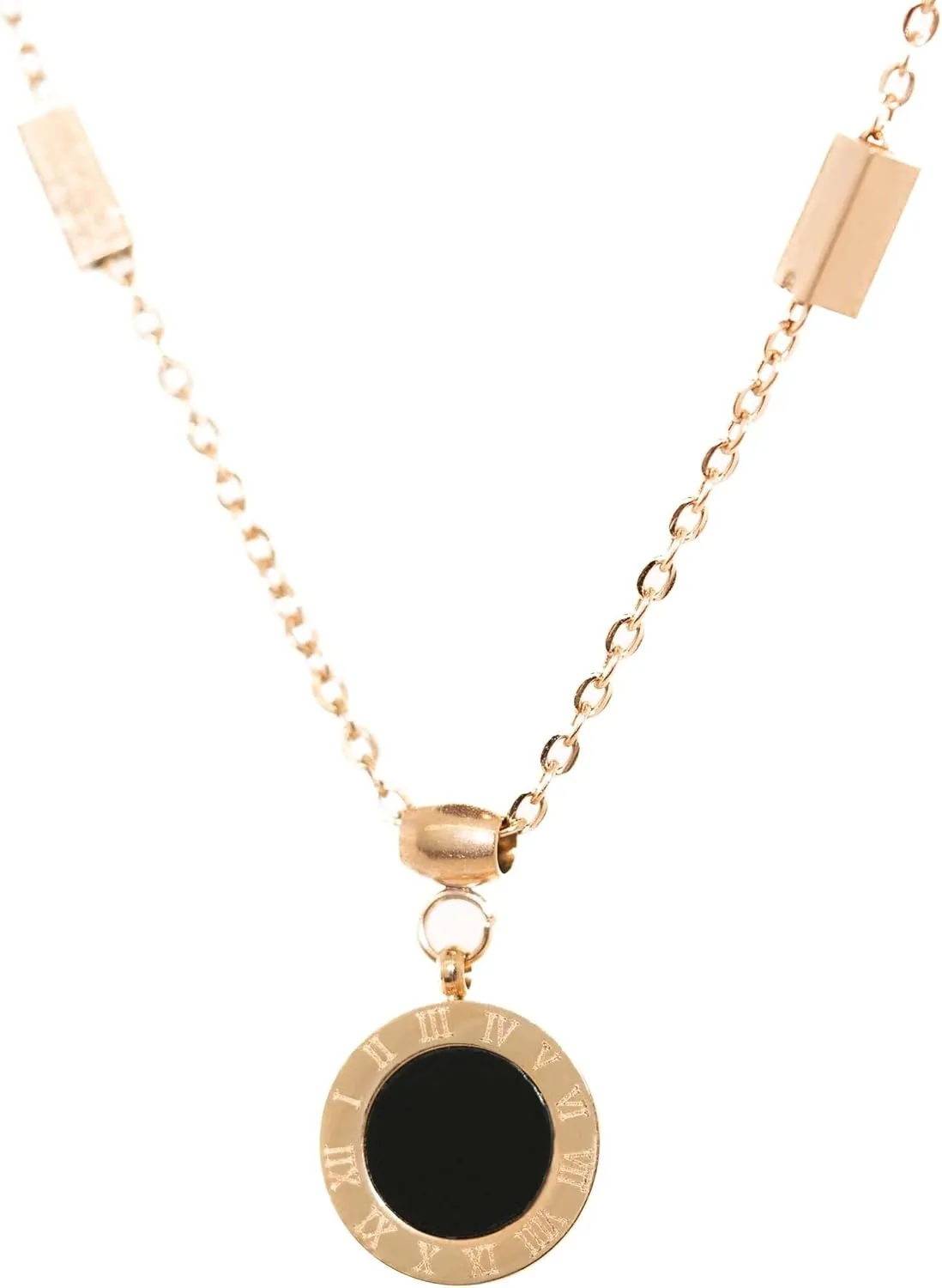 AZIA Jewelry necklaces for women, gold necklace for women, gold jewelry for women, necklaces for women trendy, womens gold necklace, Titanium Steel Pendant Necklace (Gold Tone or Rose Gold Tone)