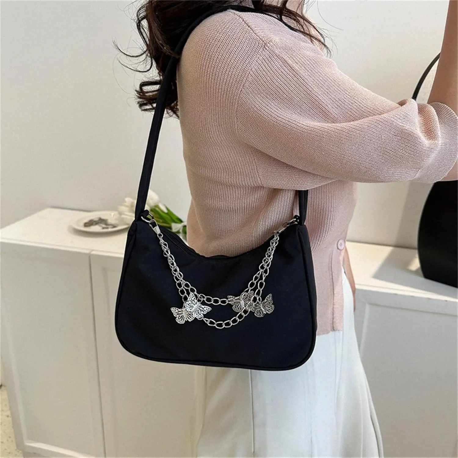 Bag Jewelry Ladies Small Shoulder Casual Animal Fashion Handbag Bag One Underarm Chain Bag Extra Large Shoulder Bag