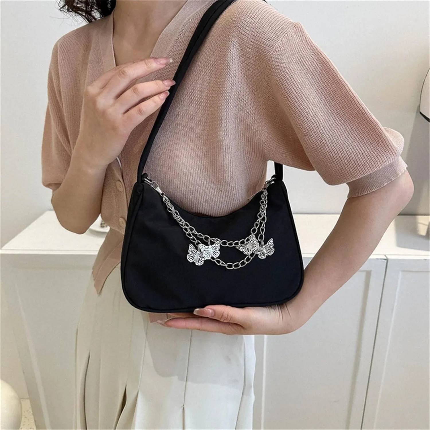 Bag Jewelry Ladies Small Shoulder Casual Animal Fashion Handbag Bag One Underarm Chain Bag Extra Large Shoulder Bag