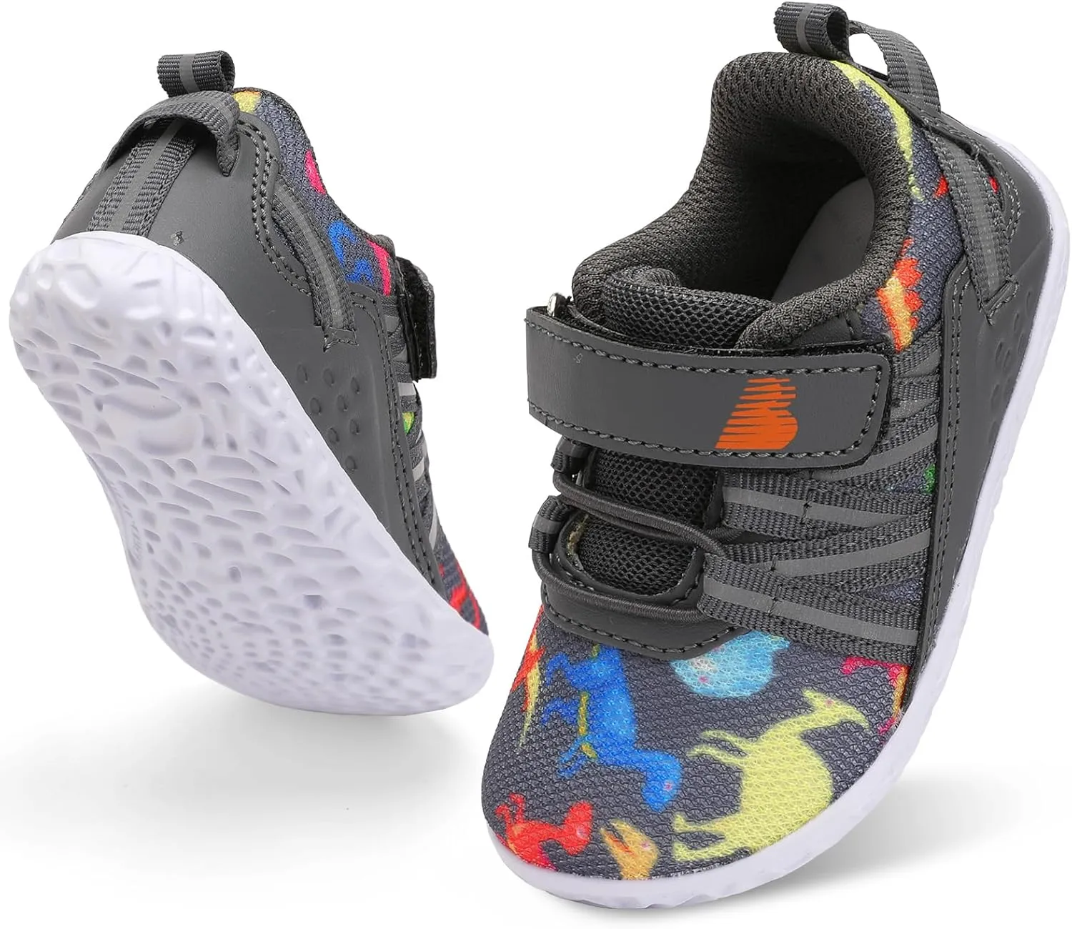 BARERUN Baby Sneakers Toddler Shoes Soft Anti-Slip Sole Newborn First Walkers Infant Toddler Breathable Athletic Running Shoes