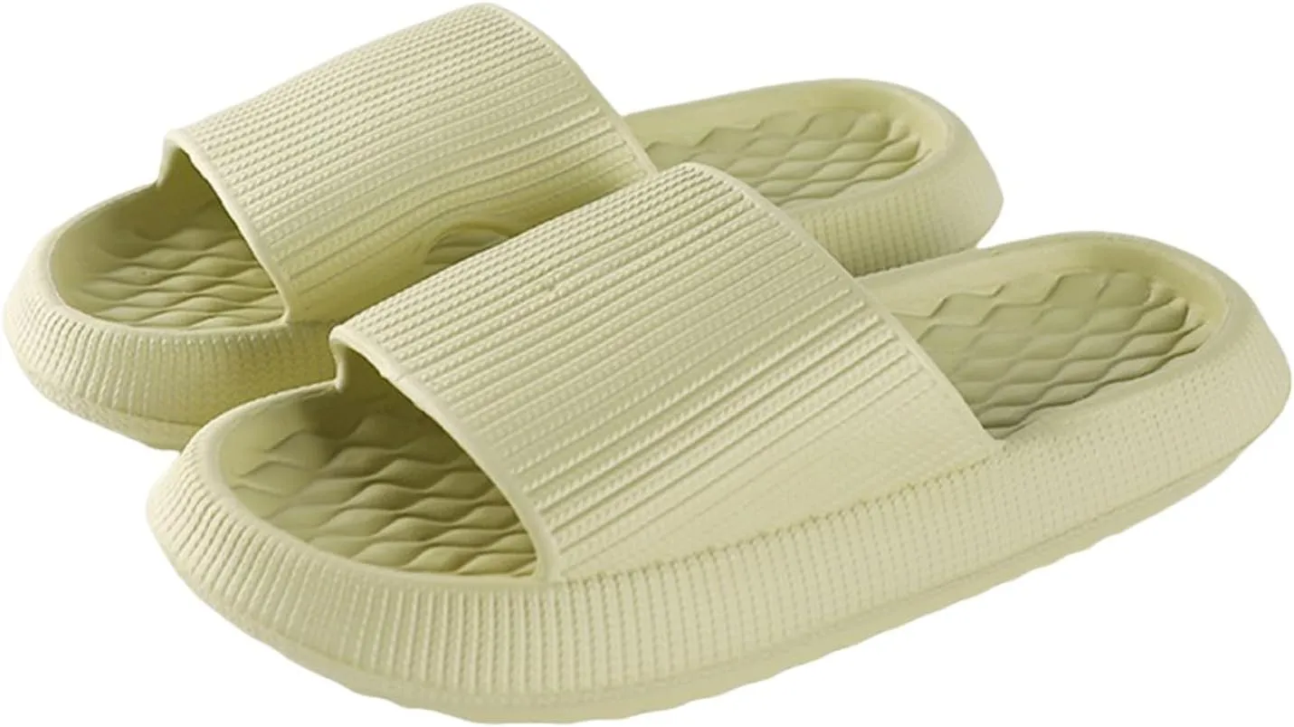 Bathroom Slippers Men Open Toe Shower Shoes Bathroom Sandals Slide Slippers for House Slipper Outdoor