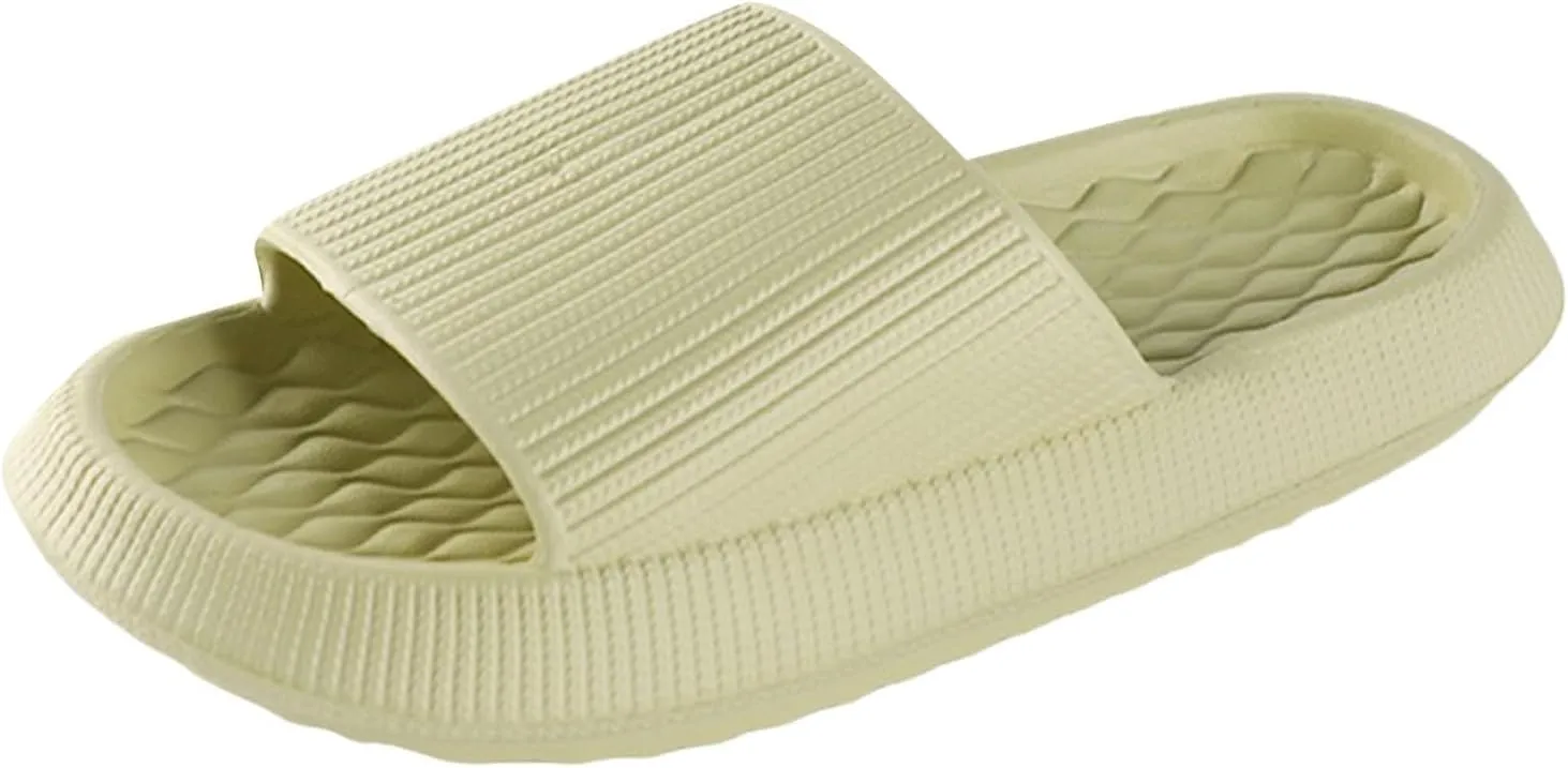 Bathroom Slippers Men Open Toe Shower Shoes Bathroom Sandals Slide Slippers for House Slipper Outdoor