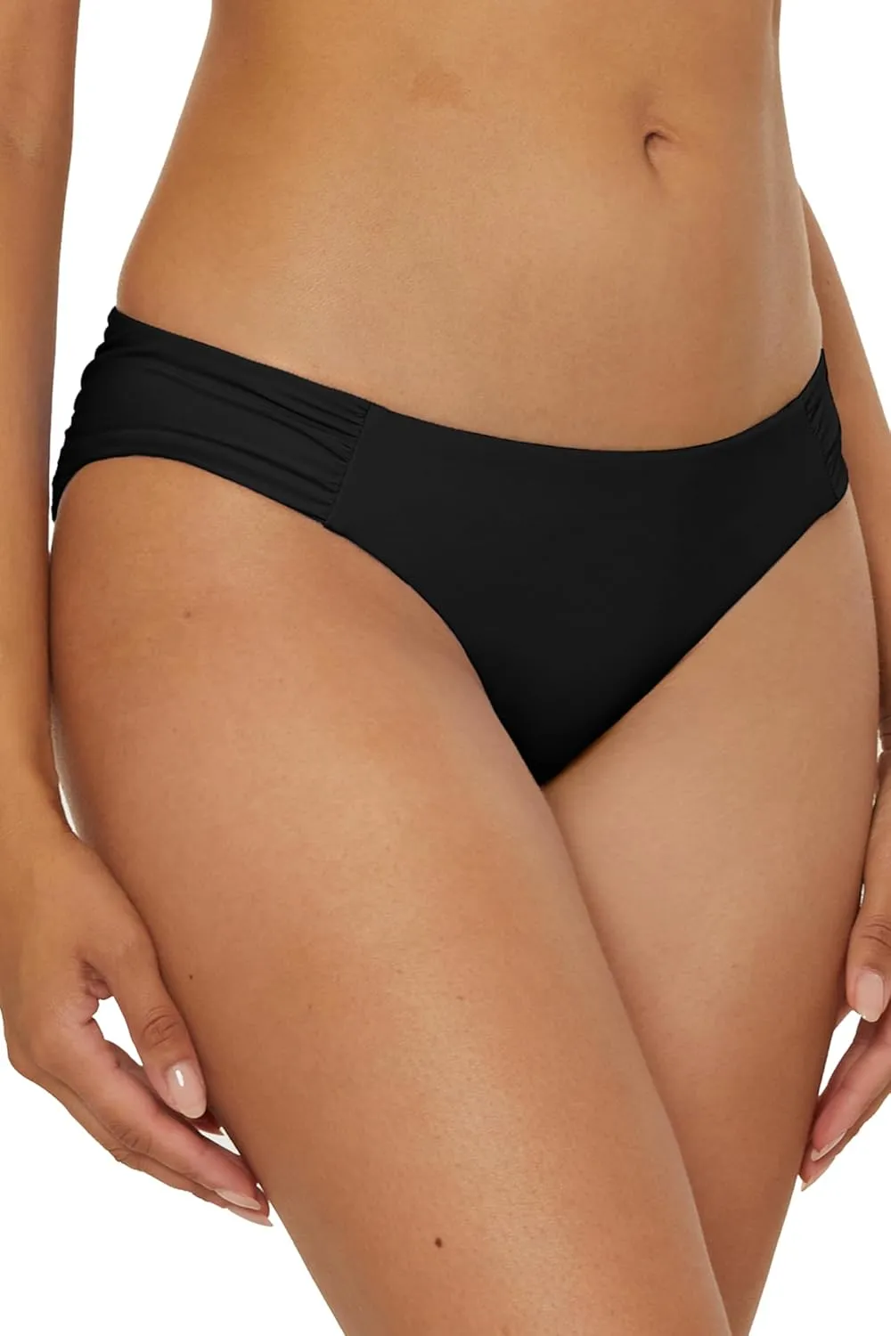BECCA Hipster Bikini Bottom, Cheeky Coverage, Swimwear Separates for Women