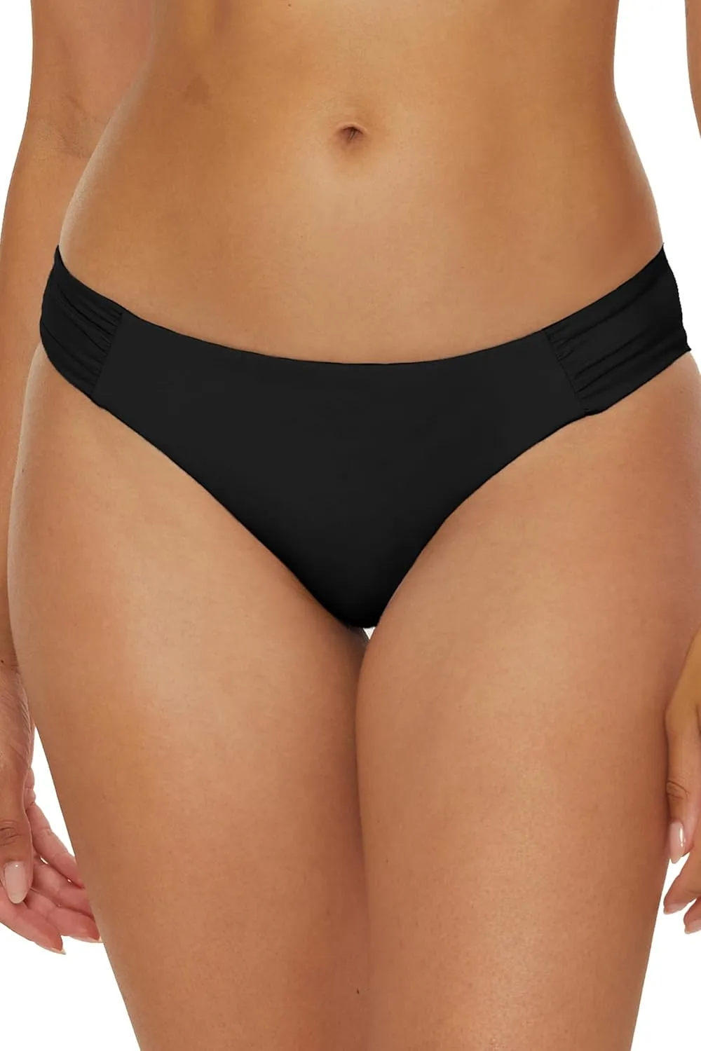 BECCA Hipster Bikini Bottom, Cheeky Coverage, Swimwear Separates for Women