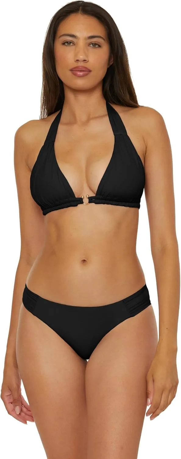 BECCA Hipster Bikini Bottom, Cheeky Coverage, Swimwear Separates for Women