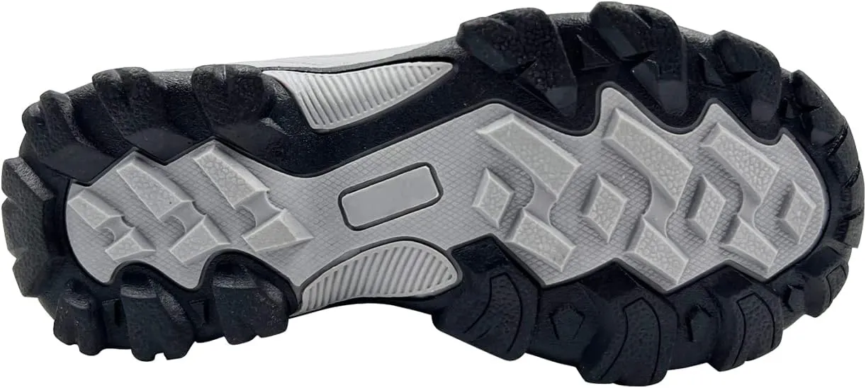 Boys Girls Waterproof Hiking Shoes, Lightweight Tennis Athletic Shoes Outdoor Sneakers, Slip Resistant (Big/Little Kids)