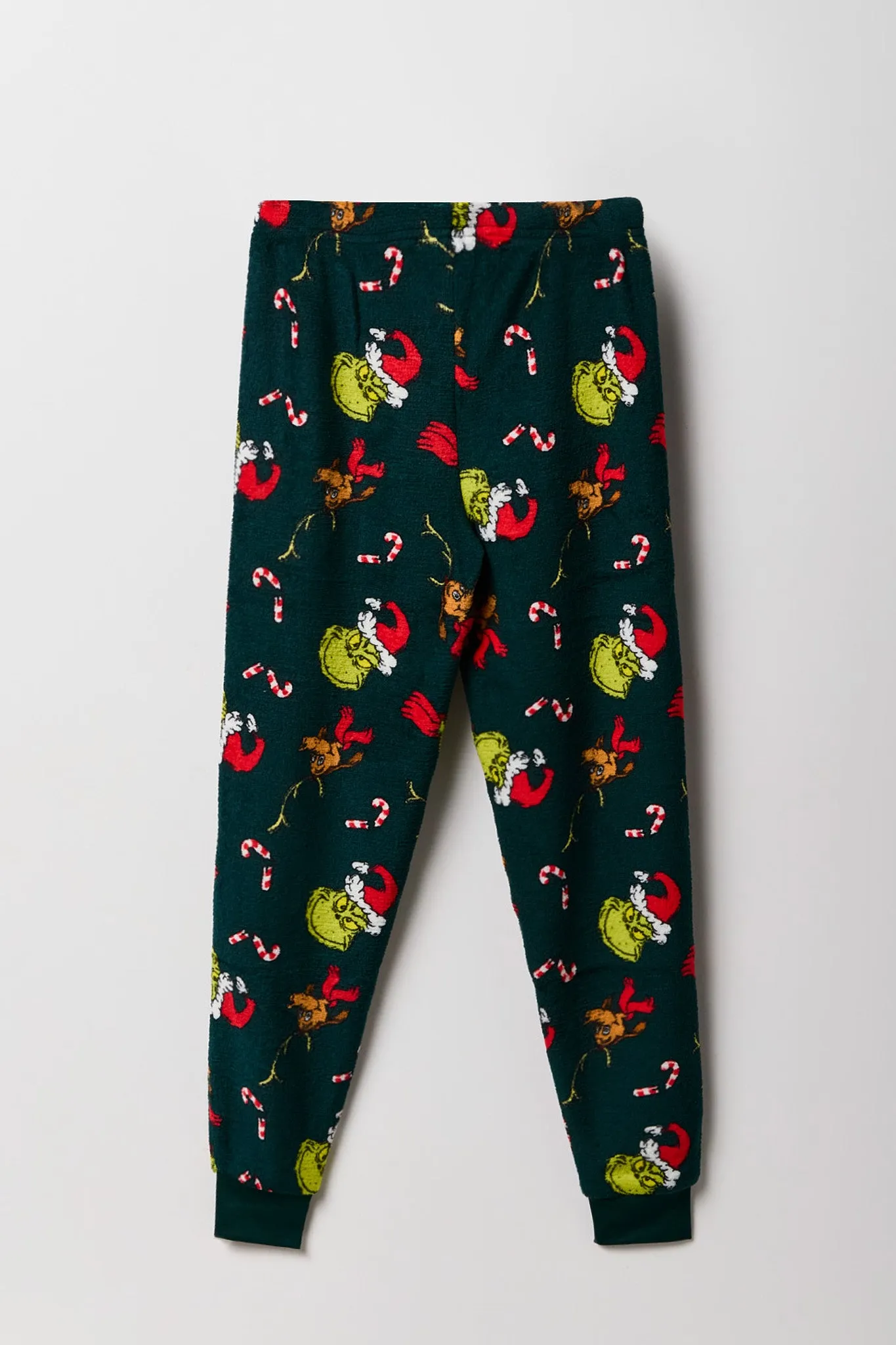 Boys The Grinch T-Shirt & Jogger 2 Piece Pajama Set