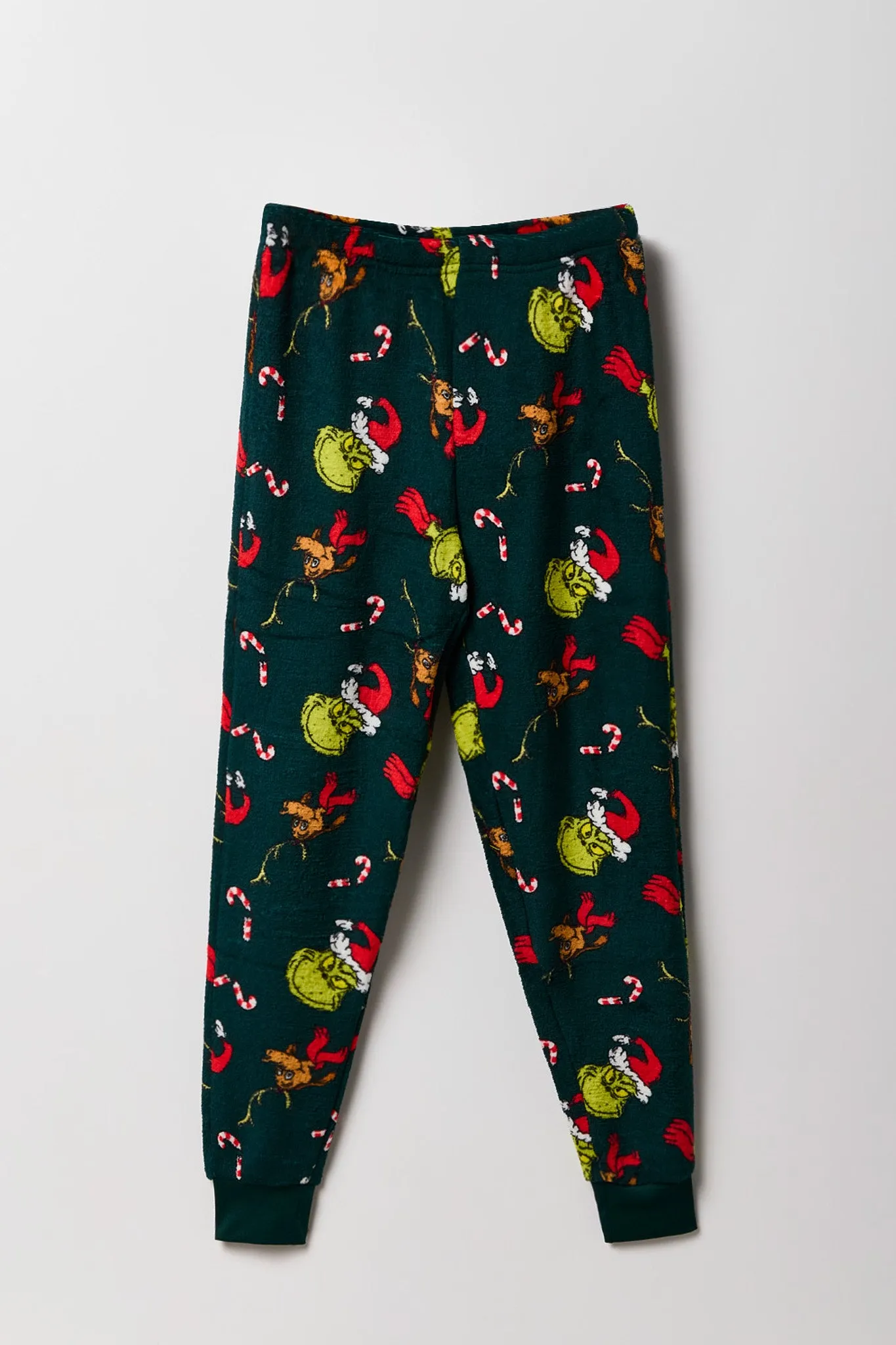 Boys The Grinch T-Shirt & Jogger 2 Piece Pajama Set