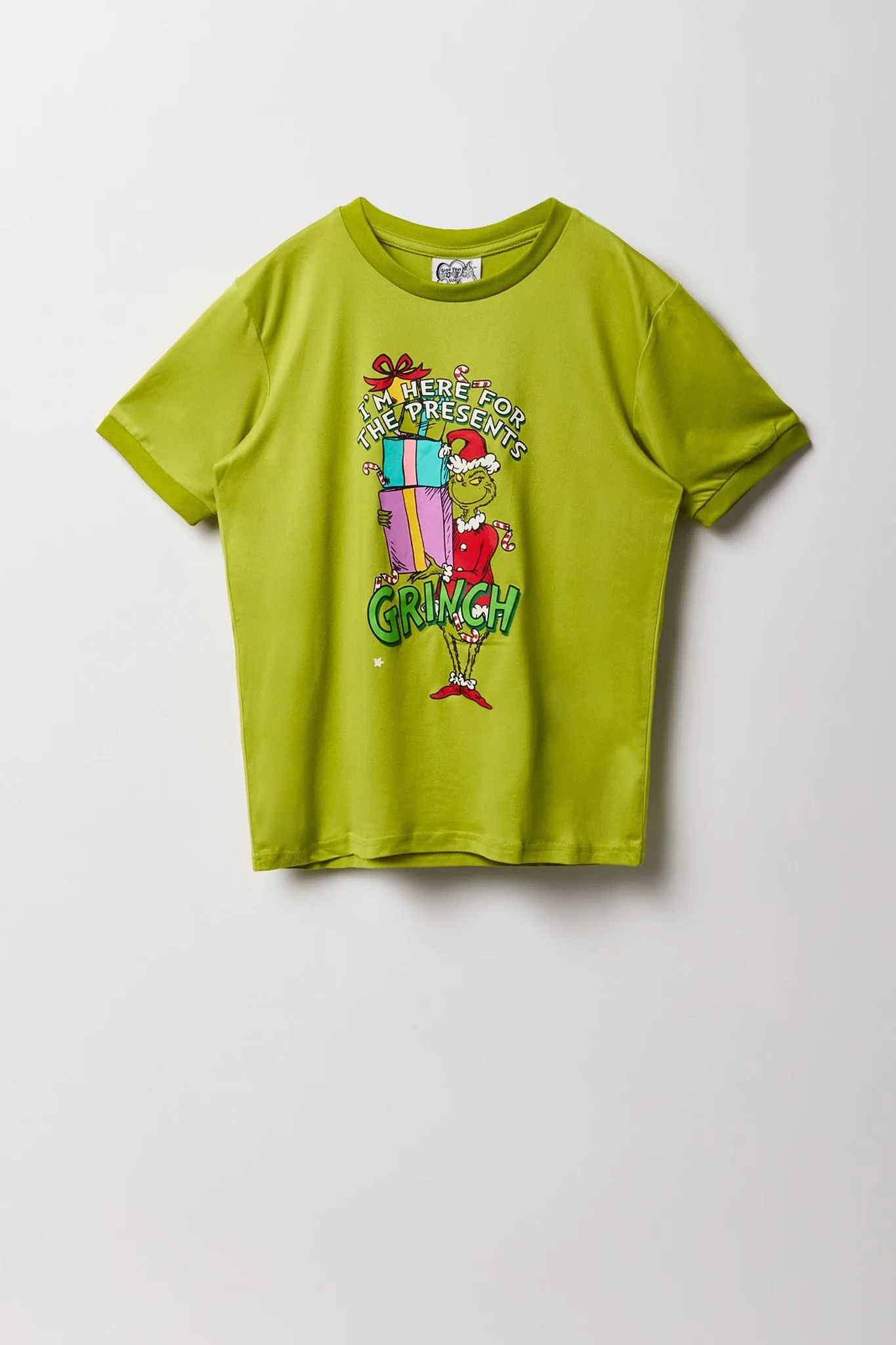 Boys The Grinch T-Shirt & Jogger 2 Piece Pajama Set