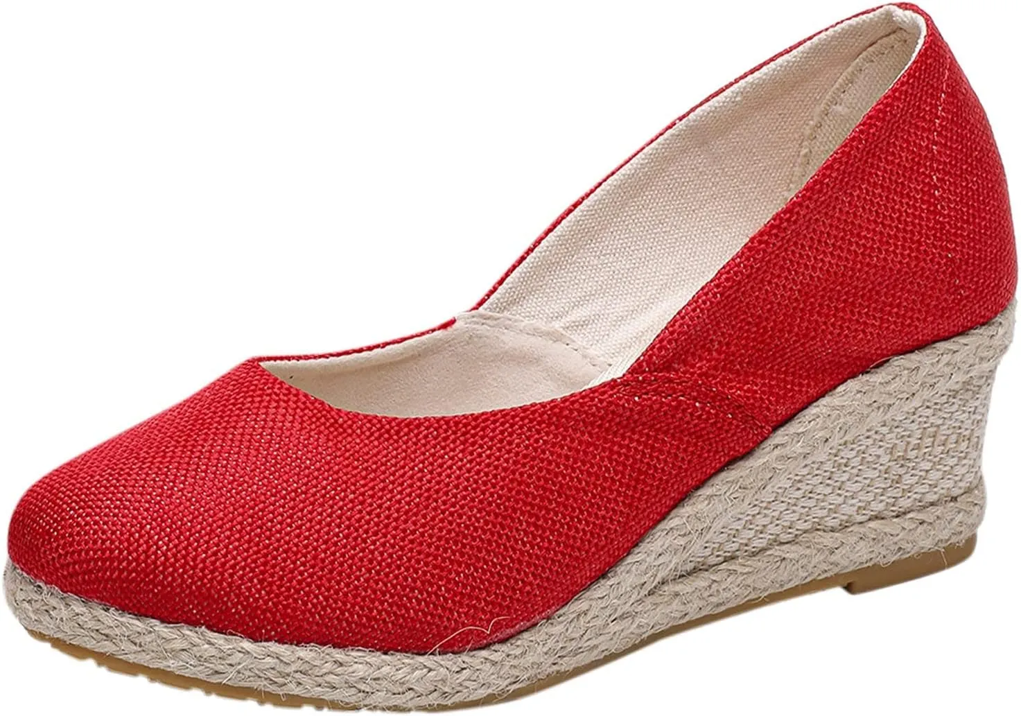 Cathalem Wedge Heels Sandals for Women, Ankle Strap Closed Toe Sandals Casual Buckle Strap Ladies Platform Summer Shoes
