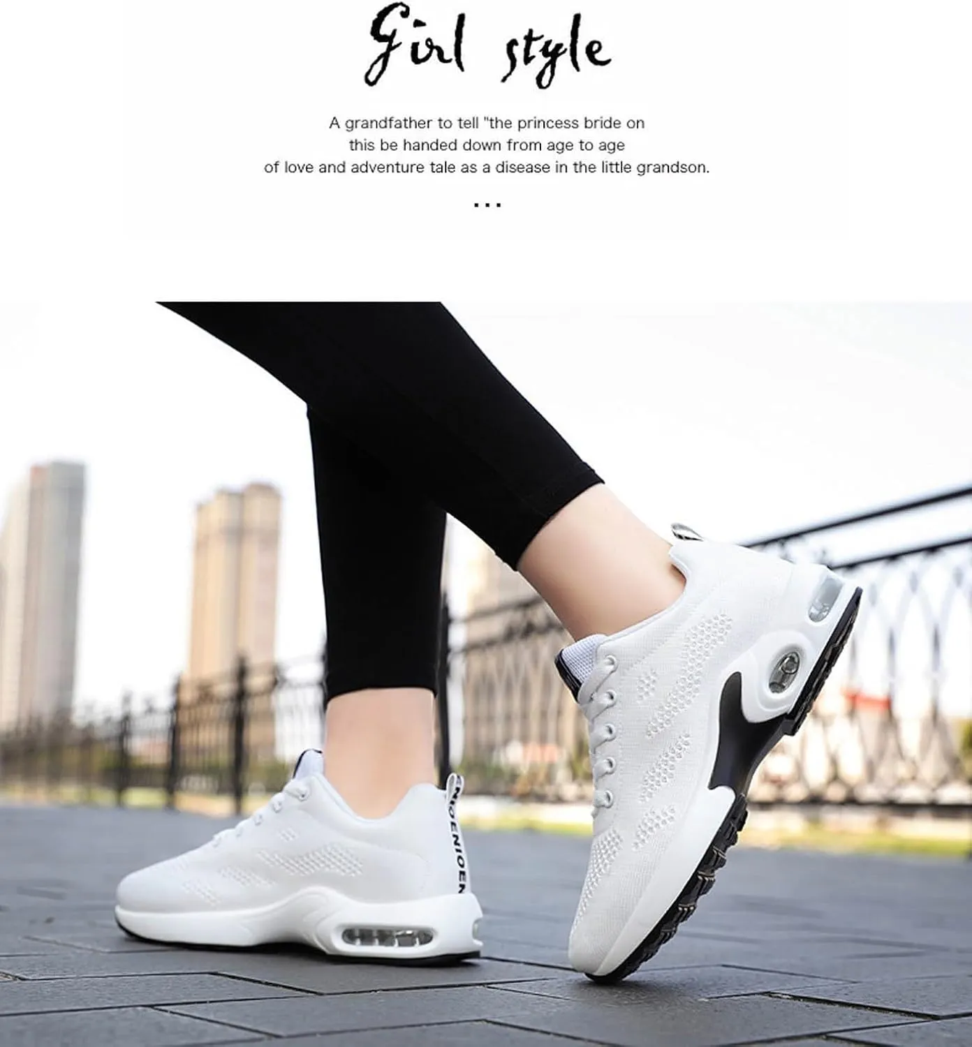 Cathalem Womens Sneakers Air Cushion Running Shoes Lightweight Tennis Walking Shoes Mesh Breathable Gym Work Fashion Sneakers