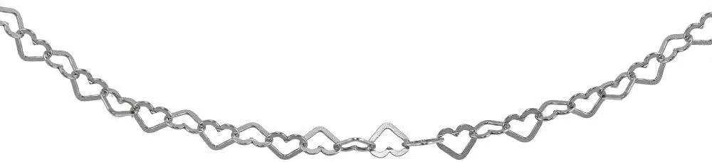 Chain Necklace, Layered Necklaces for Women, Heart Chain Necklace, Choker Layering Necklace, Heart Choker Necklace, Heart Necklace, Dainty Necklace, Choker Necklaces for Women, Necklace for Women