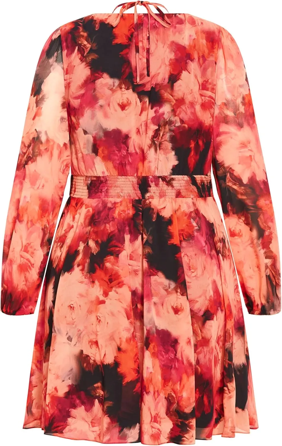 City Chic Women's Apparel Women's Citychic Plus Size Dress Mischa PRT Fl