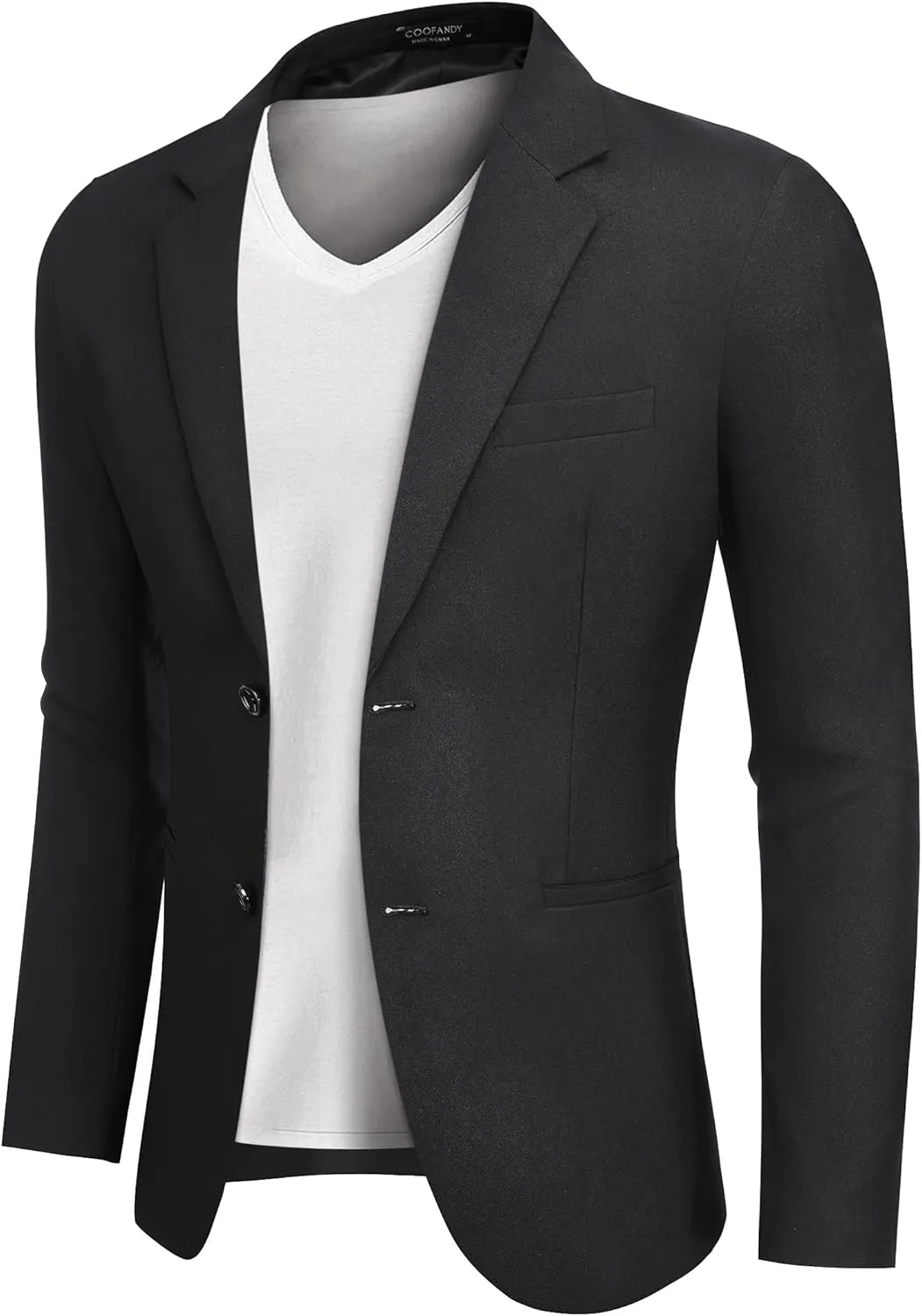 COOFANDY Men's Blazer Casual Slim Fit Sport Coats Two Button Lightweight Suit Jacket