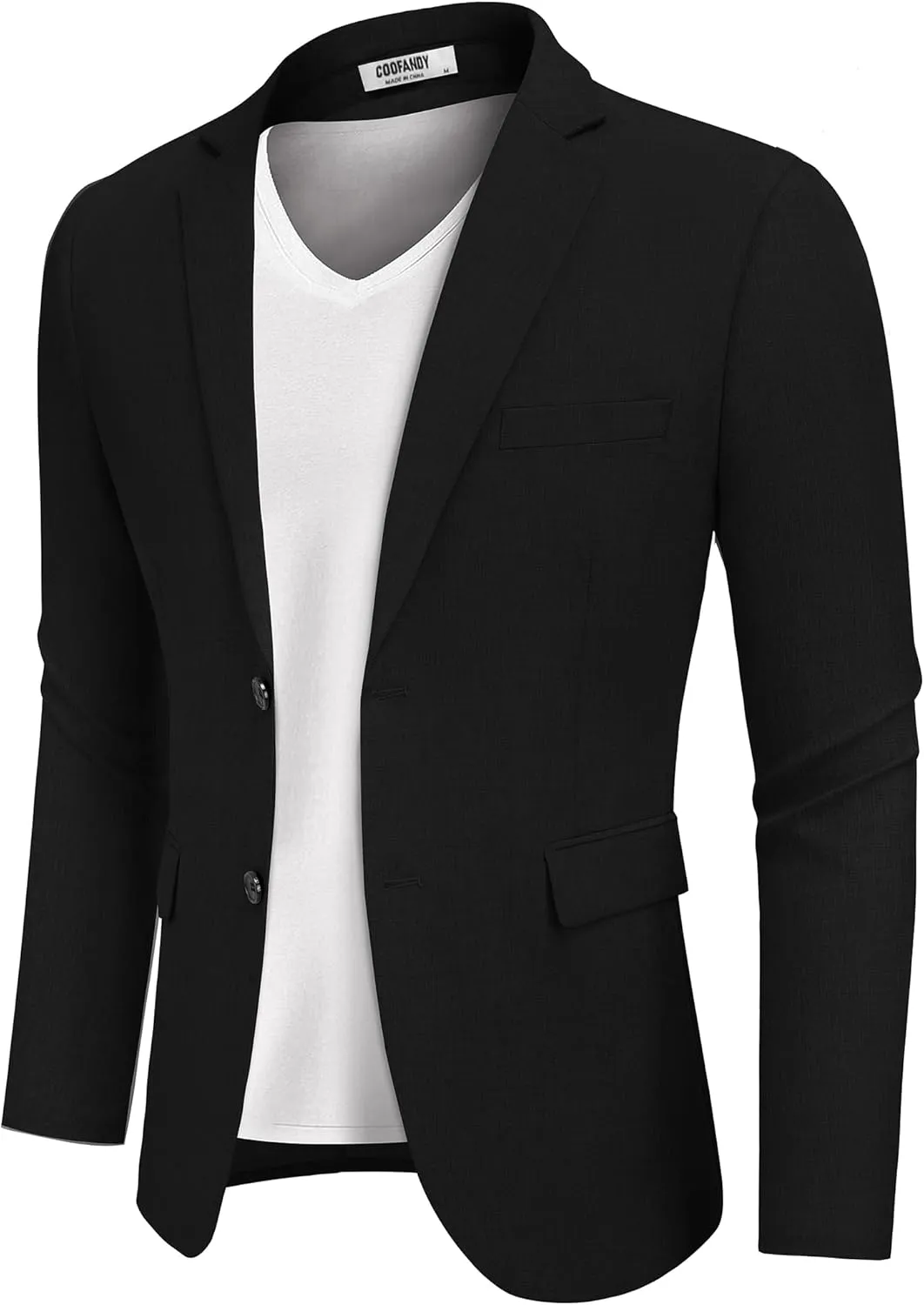COOFANDY Men's Blazer Casual Sport Coats Two Buttons Lightweight Suit Jacket