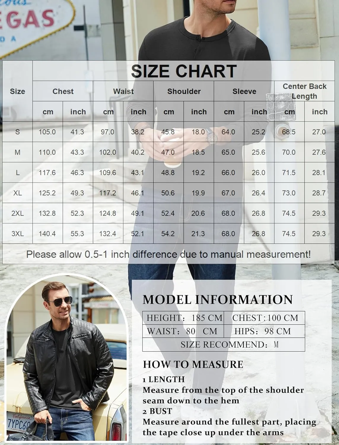 COOFANDY Men's Henley T-Shirt Long Sleeve Casual Lightweight Pullover Shirts Soft Stretch Basic Tees Fall Tops