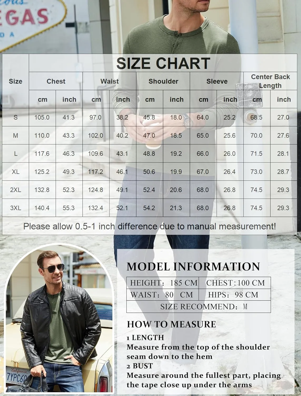 COOFANDY Men's Henley T-Shirt Long Sleeve Casual Lightweight Pullover Shirts Soft Stretch Basic Tees Fall Tops