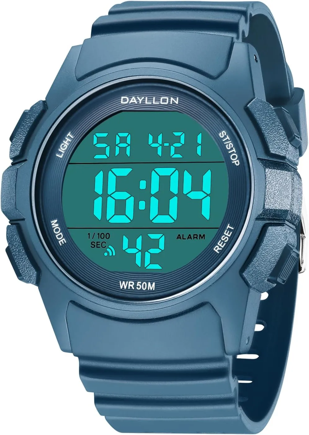 Dayllon Watch for Men Digital Sports Watches Waterproof Military Multifunction Chronograph Stopwatch Wristwatch with LED Backlight/Alarm/Date