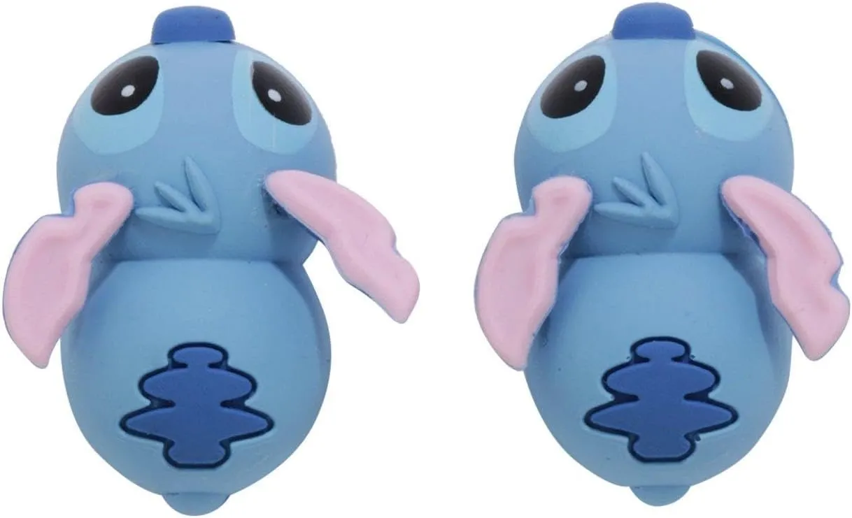 Disney Lilo & Stitch Biting Stud Earrings BLUE NONE