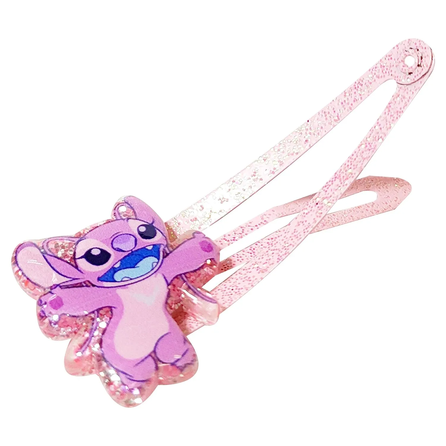 Disney Stitch Kids Hair Clips for Girls Snap Clips 8 Pack Multi Color Ages 3 