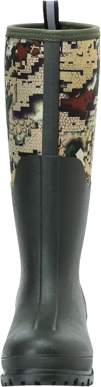 Duck and Fish 16 inches Fishing Hunting Neoprene High Rubber Overlay Molded Outsole Knee Boot
