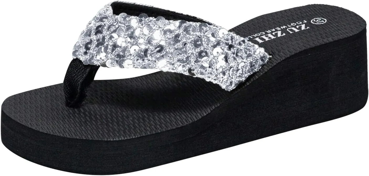 Flip Flops Women Womens Arch Support Flip Flops Comfortable Yoga Mat Slip On Summer Designer for Women Size 9
