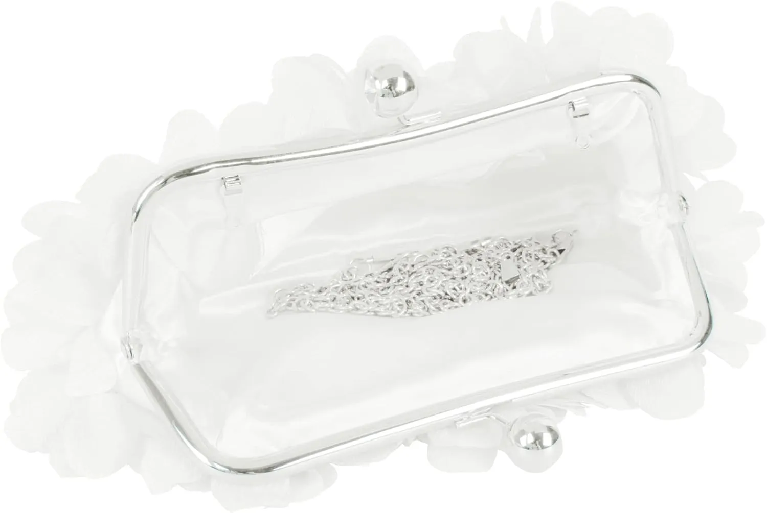 Floral Clutch Purses for Women Elegant Stain Evening Bag Top Handle Crossbody Handbag for Wedding Party Prom