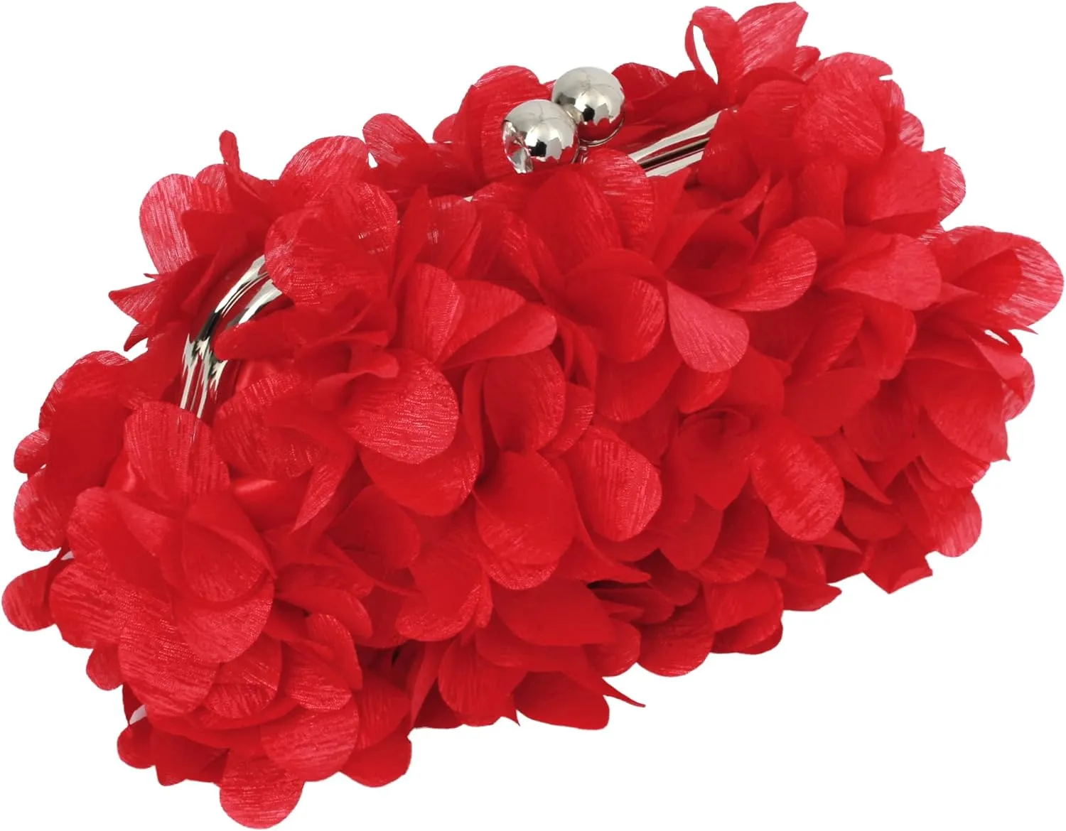 Floral Clutch Purses for Women Elegant Stain Evening Bag Top Handle Crossbody Handbag for Wedding Party Prom