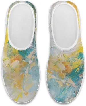 FOR U DESIGNS Colorful Sneakers for Women Running Shoes Exercise Shoes for Women Workout Sneakers Without Laces