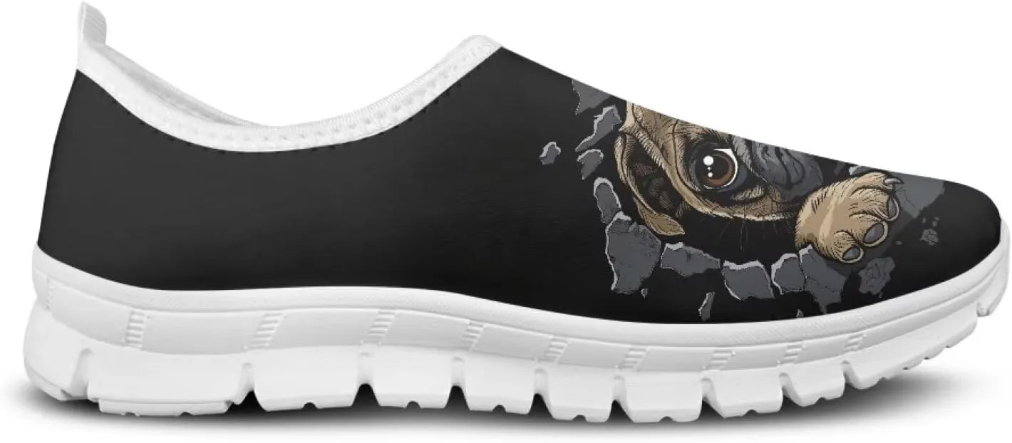 FOR U DESIGNS Women Running Shoes Non Slip Work Hiking Shoes Soft Lightweight Workout Shoes Sneakers Gym Shoes