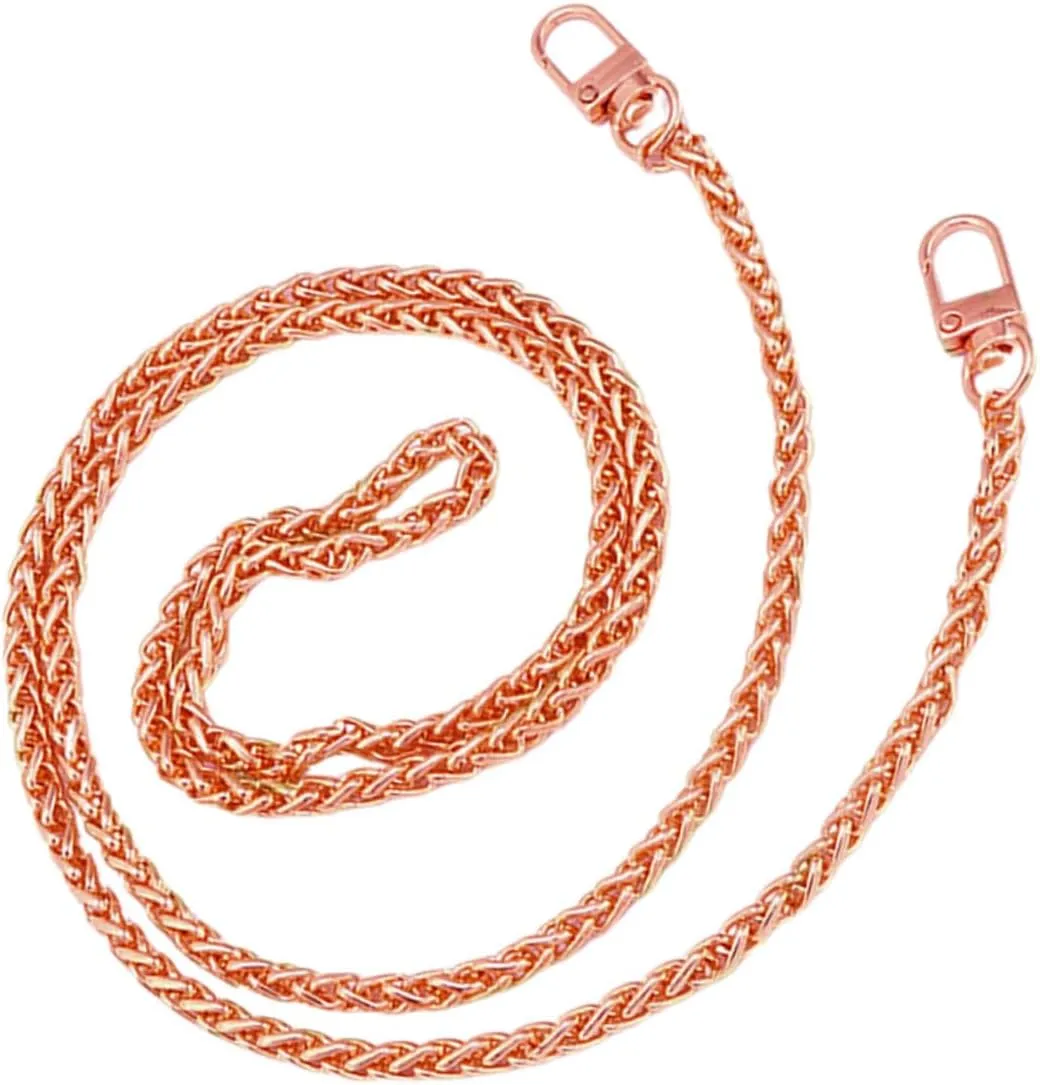 FRCOLOR Bag Handle Strap Cross Handbags Shoulder Women Purse Chain Handles Woman Extension Sling Tote Bag Wallet Handle Bag Accessory Handbag Handle Bag Straps Handbag Strap Metal
