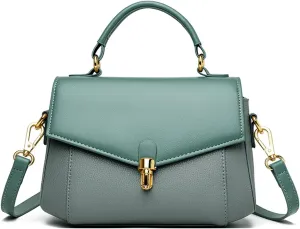 imeetu Genuine Leather Crossbody Bag for Women, Tote Bag Removable Shoulder Strap