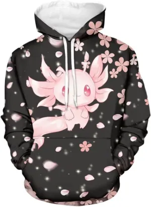 INSTANTARTS Women Girl Long Sleeve Hoodie Sweatshirts Loose Fit Comfortable Athletic Pullover Hooded Tops