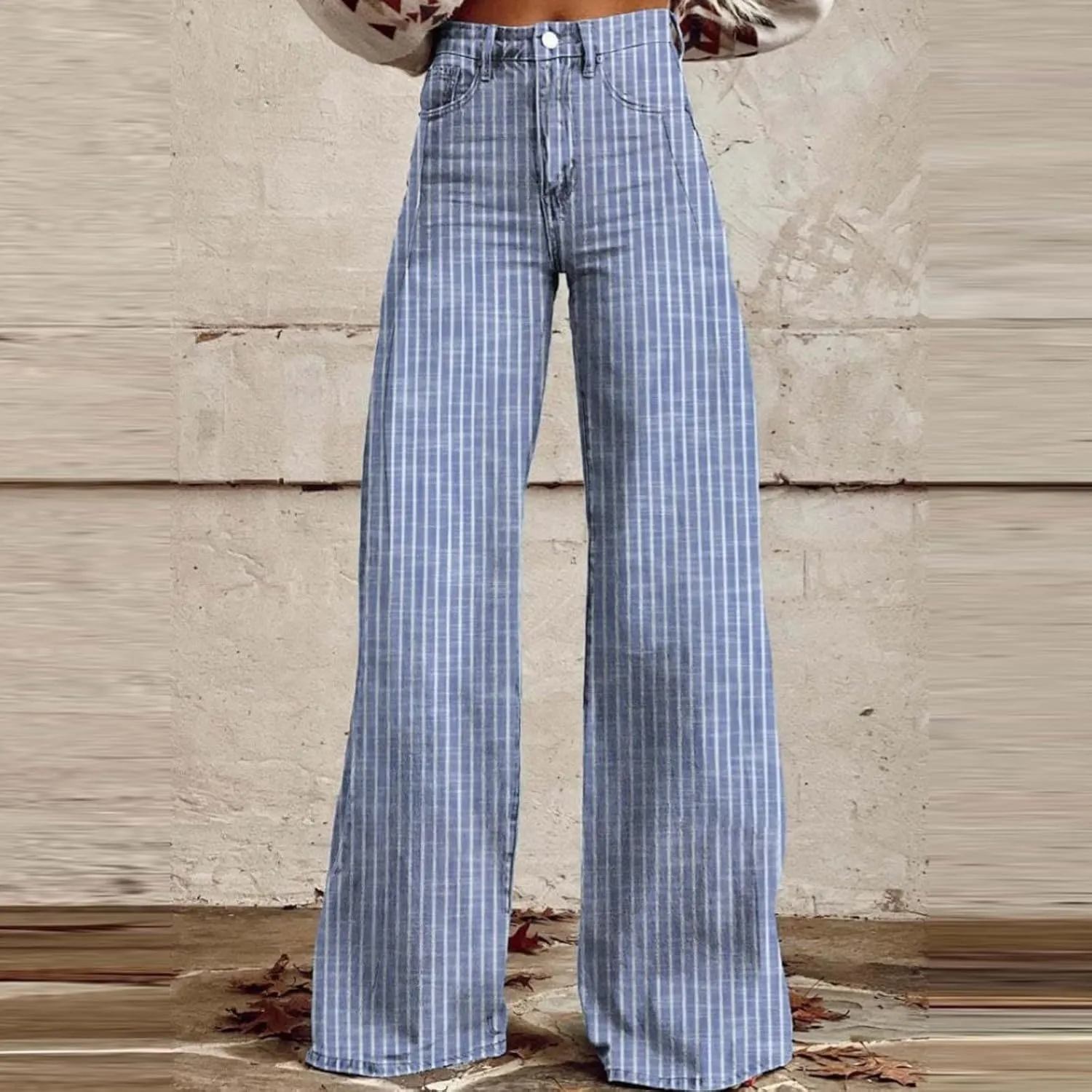 Jeans for Women, Jeans Women Stretchy Trendy Plus Size Baggy Trousers Low Rise 2025 Straight Leg Summer