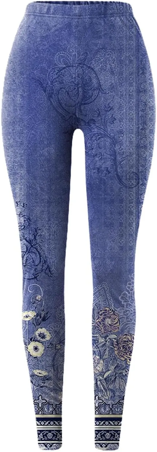 Joggers for Women Printed Bottom Pants Fall and Winter Inside Comfortable Casual Pants Women's Bottom Outfits for
