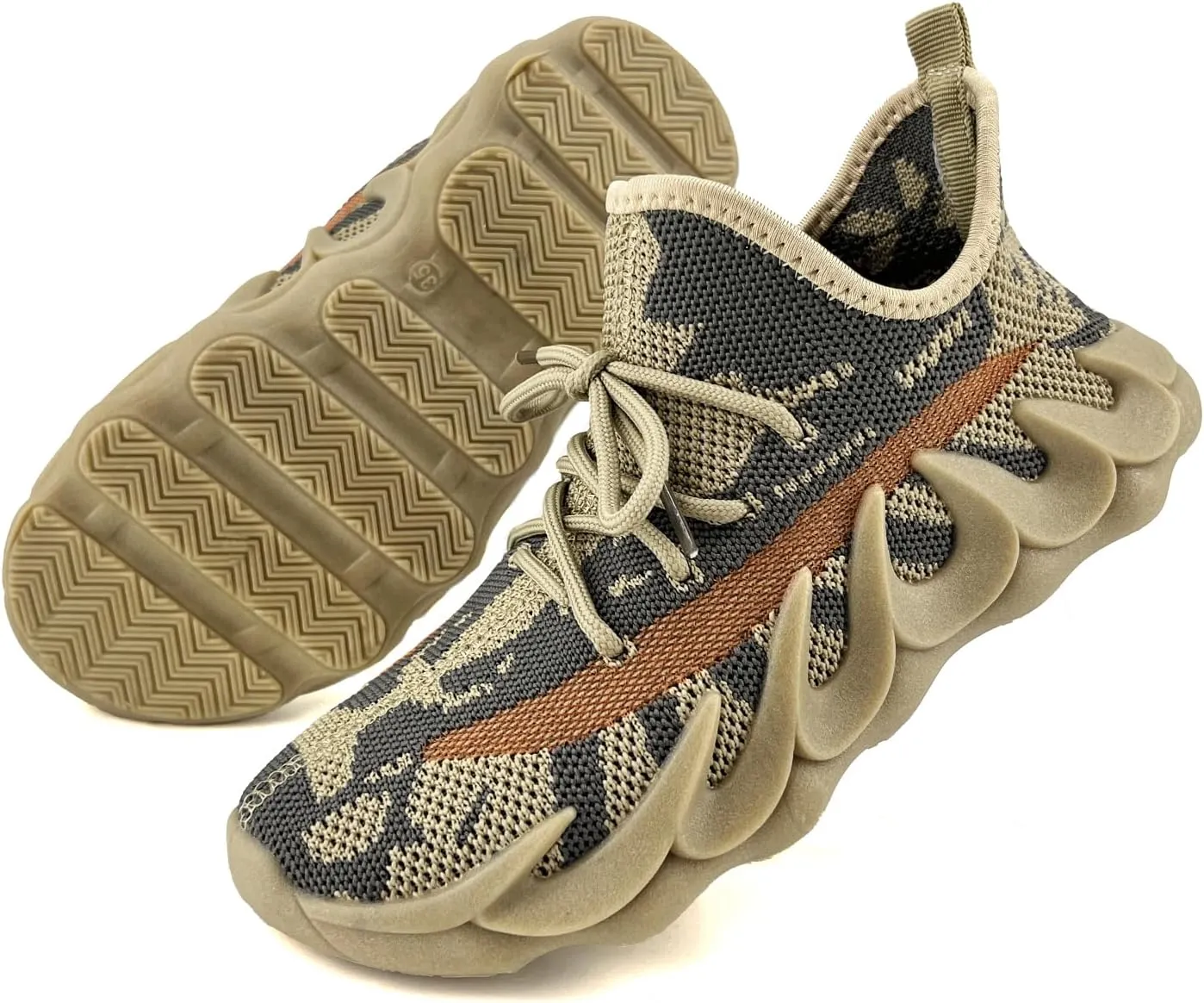 Kids Outdoor Sneakers Boys Non Slip Running Shoes Girls Walking Shoe Athletic Sports Tennis Shoes for Boys(Toddler/Little Kid/Big Kid)