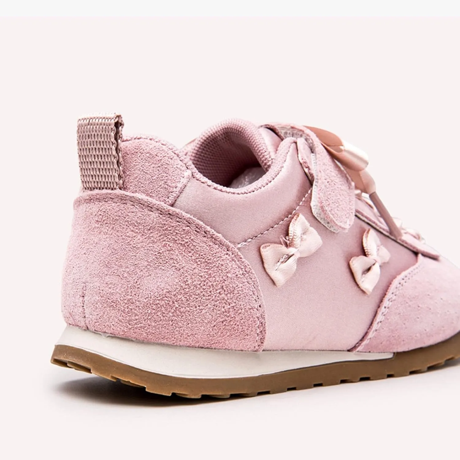 Kids Running Tennis Shoes Girls Toddler Casual Sneakers Fashion Bow Walking Shoes Breathable Soft Sole Lightweight Footwear Infant Preschool Everyday