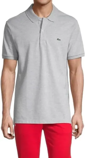 Lacoste Contemporary Collection's Men's Short Sleeve Regular Fit Petit Pique Graphic Polo Shirt