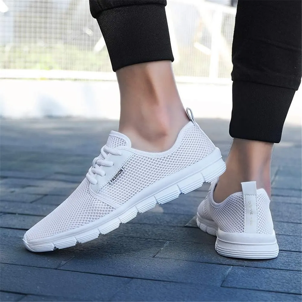 LEADER SHOW Men's Lace Up Casual Breathable Gym Tennis Shoes Athletic Training Running Sneakers