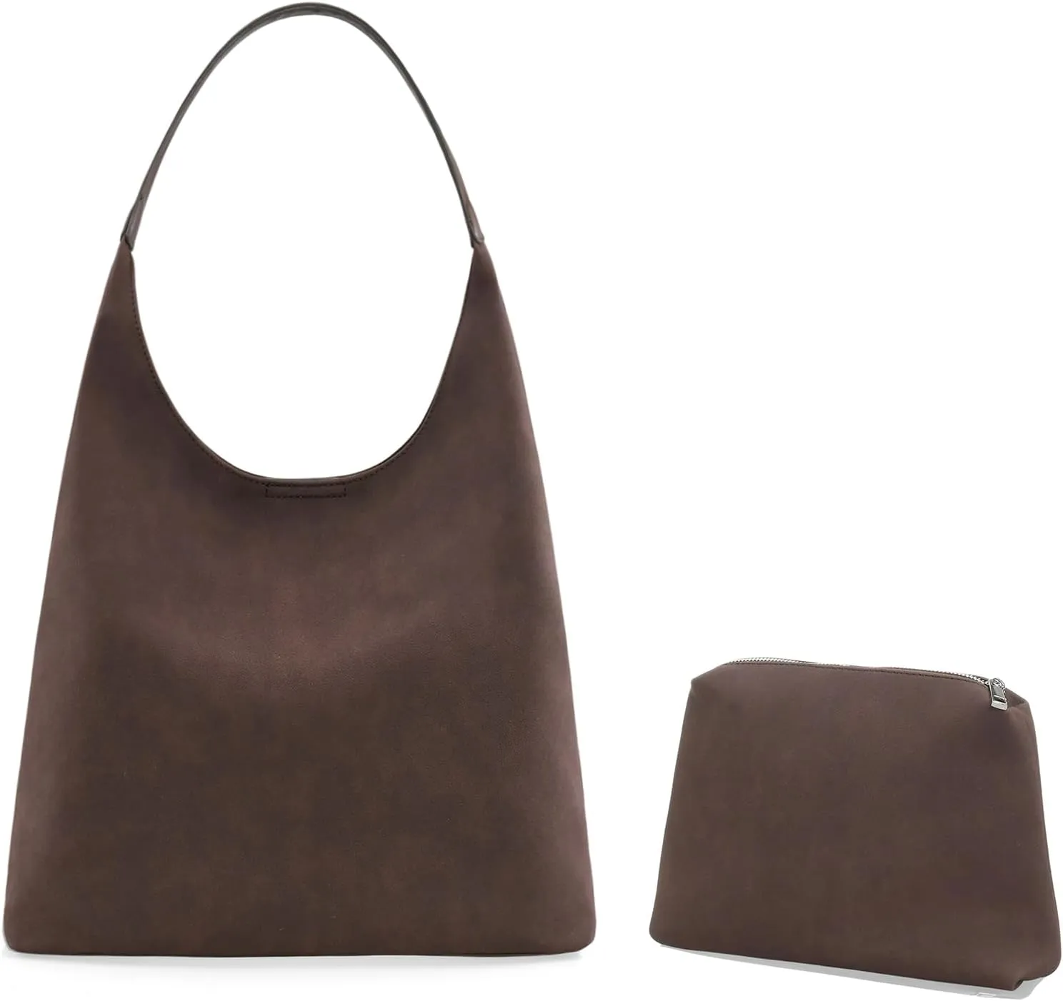 Leather Bag for Women Hobo Bag Handle Handbag Soft Shoulder Purse Large Handbag for Everyday Travel Durable Purse
