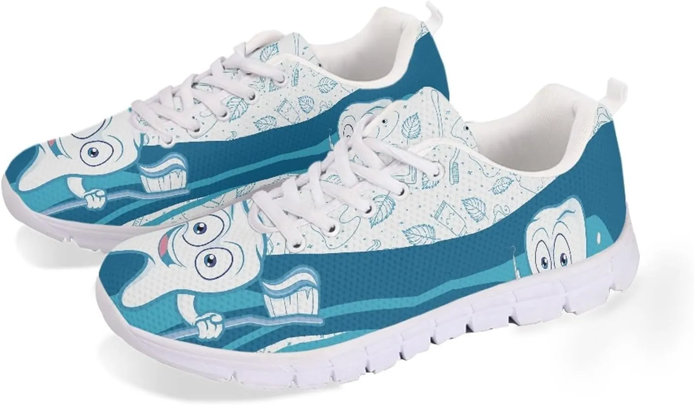 LedBack Women's Tennis Shoes Running Walking Sneakers Work Casual Lightweight Non-Slip Gym Trainers