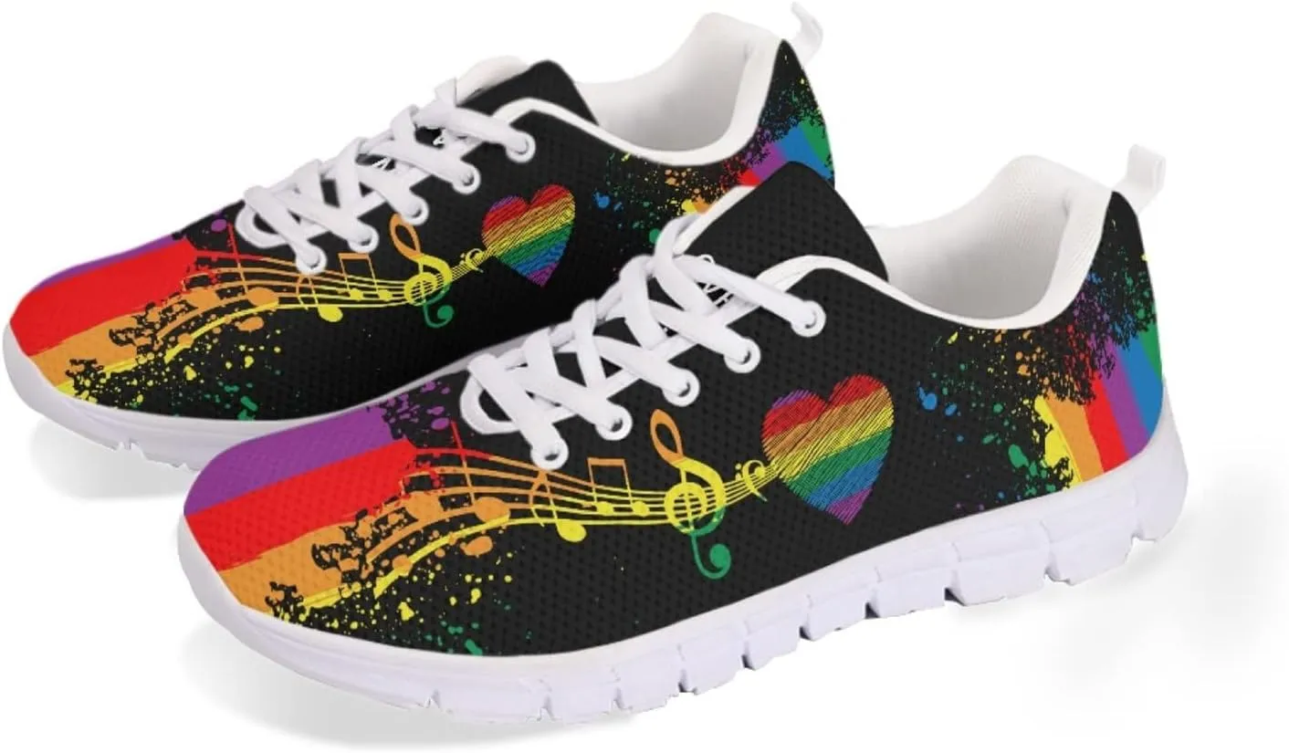 LedBack Women's Tennis Shoes Running Walking Sneakers Work Casual Lightweight Non-Slip Gym Trainers