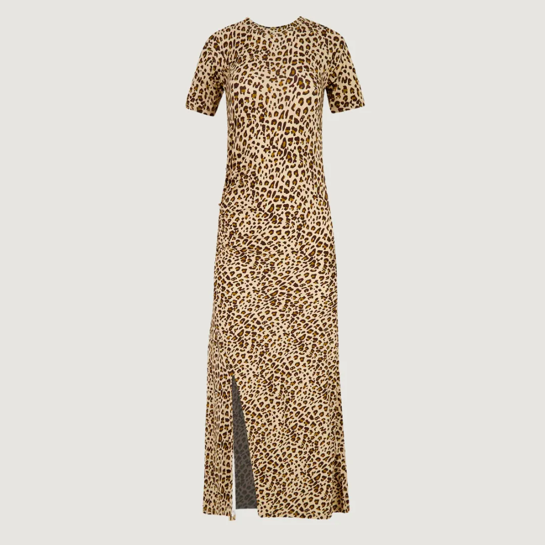 Leopard Psichari Dress (Leopard Print)