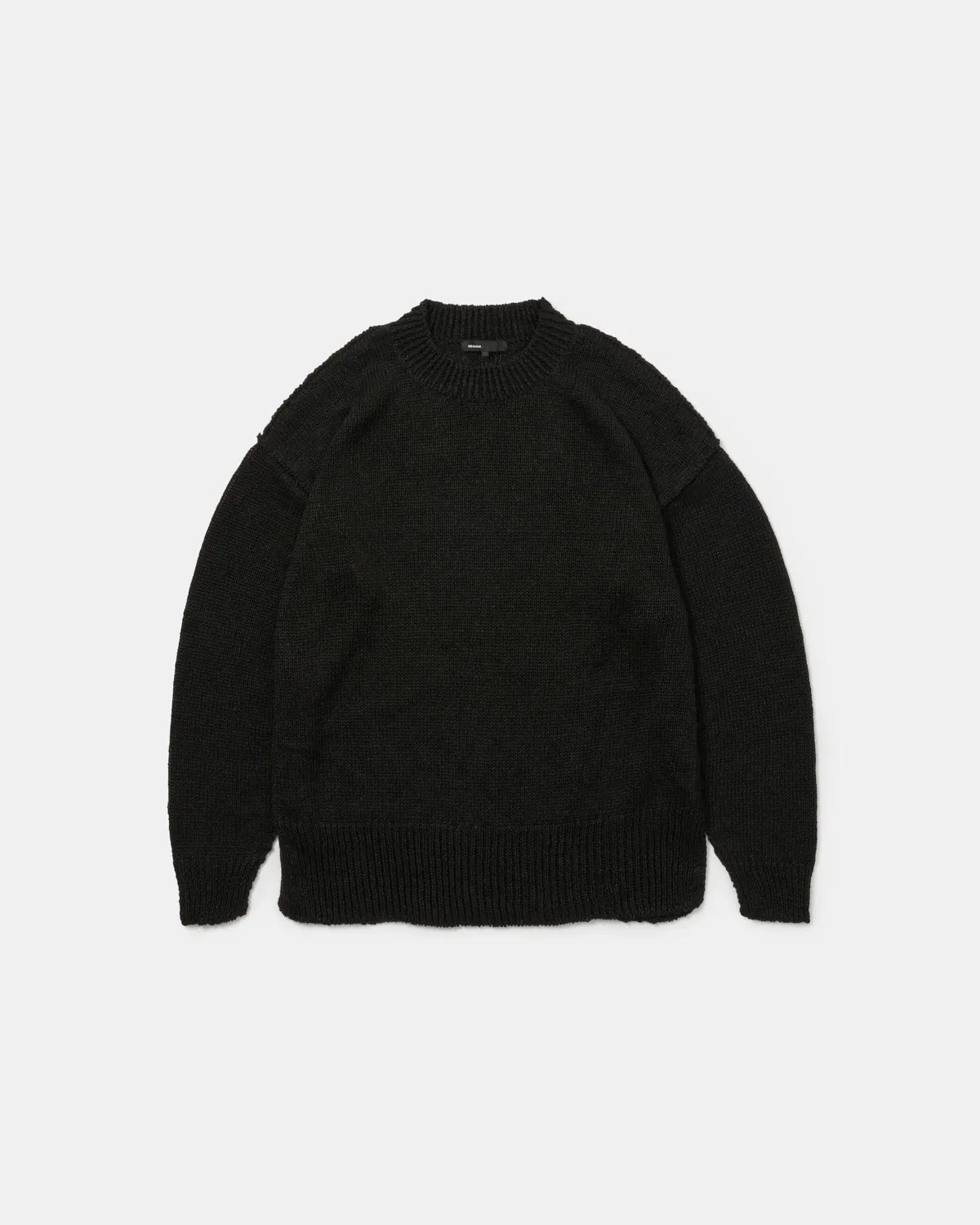 Linen low gauge knit sweater