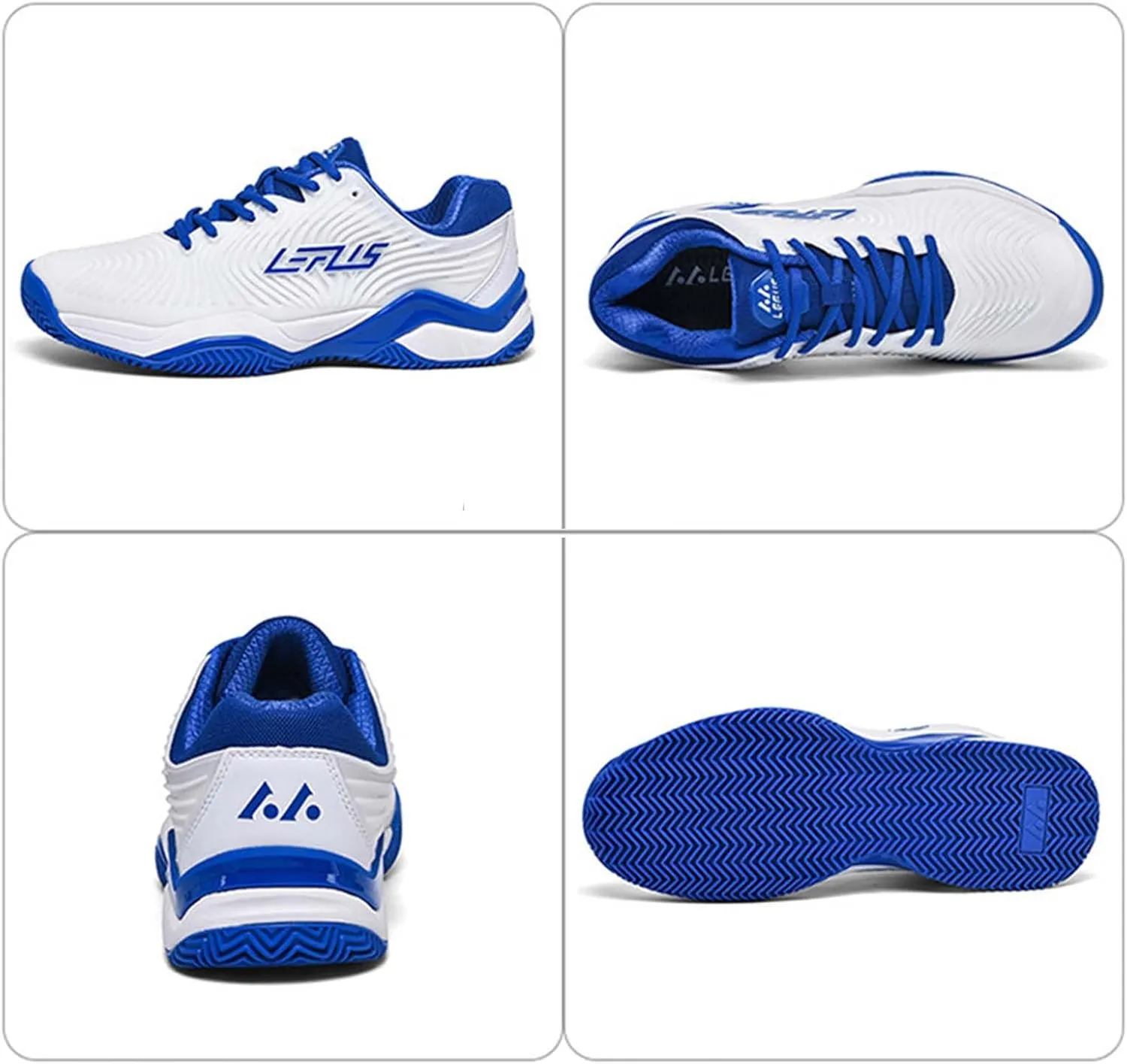 Men's Badminton Tennis Shoes Indoor Outdoor Pickleball Shoes Racquetball Squash with Arch Support Court Training
